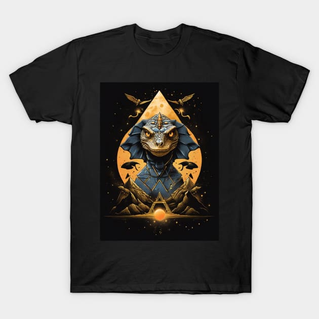 Ancient Gods T-Shirt by NB-Art